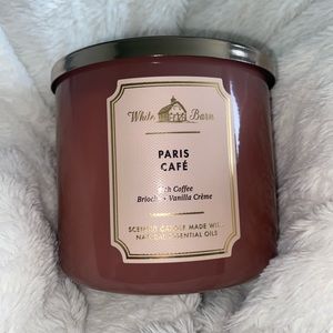 Paris Cafe Bath and Body Works 3-Wick Candle